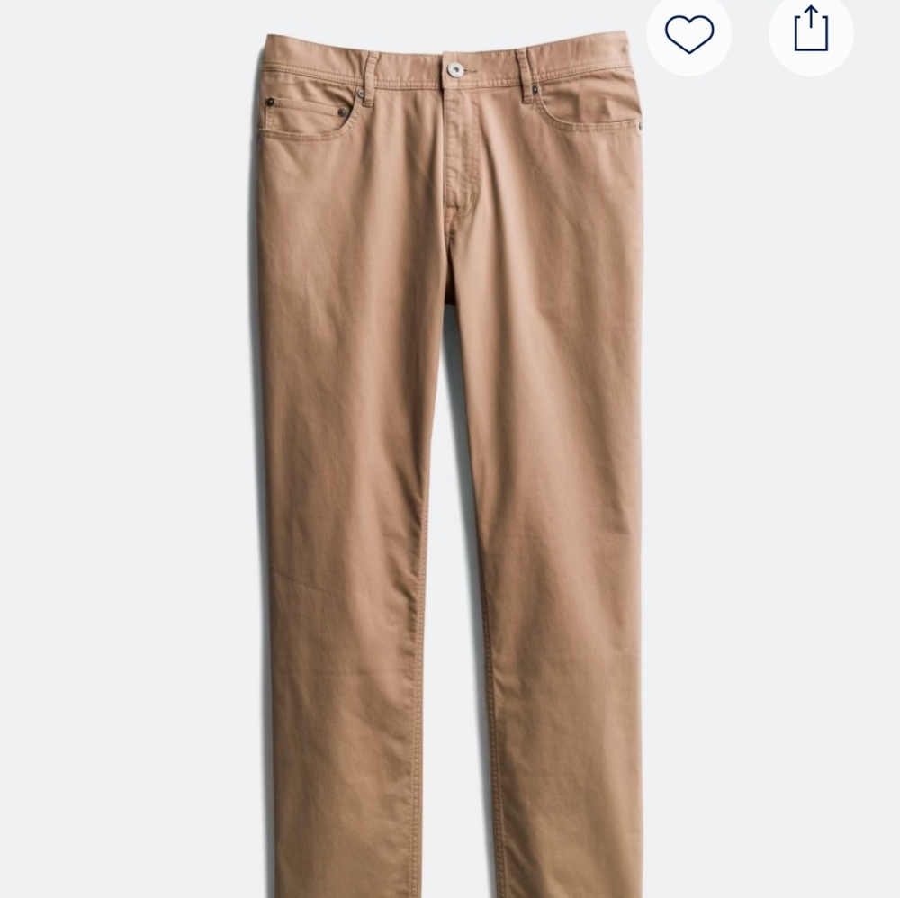 Men's 32x30 Red Ale By Alesbury Striaght Fit Bedford Cord Pants